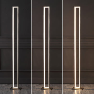 Johan 59.5" Modern Minimalist Aluminum Integrated Tower LED Floor Lamp - JONATHAN Y
